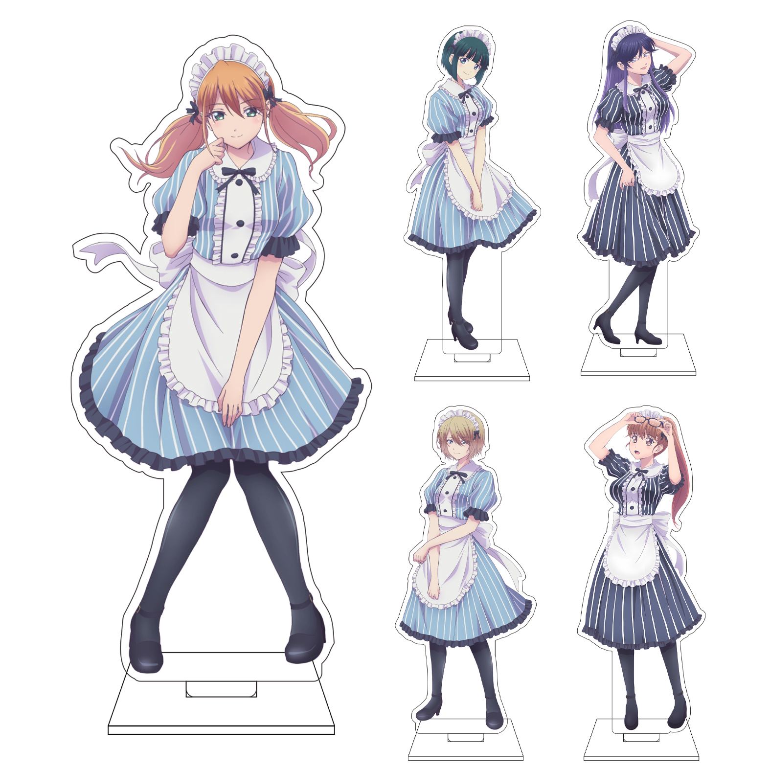Anime Cosplay Roleplay - 16CM Anime The Goddess Cafe Terrace