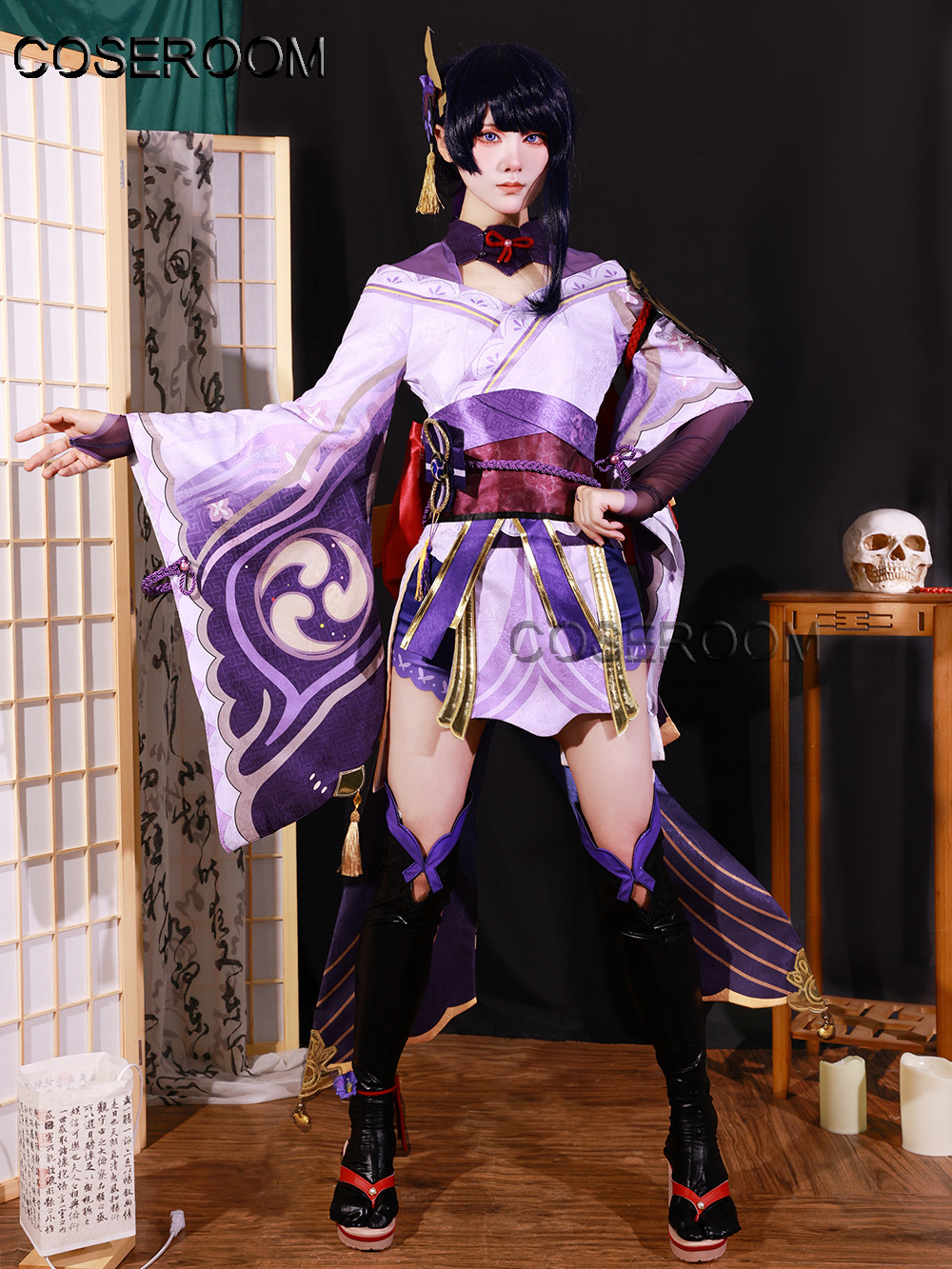 Anime Cosplay Show - Game GenshinImpact 3D Raiden Shogun Beelzebul