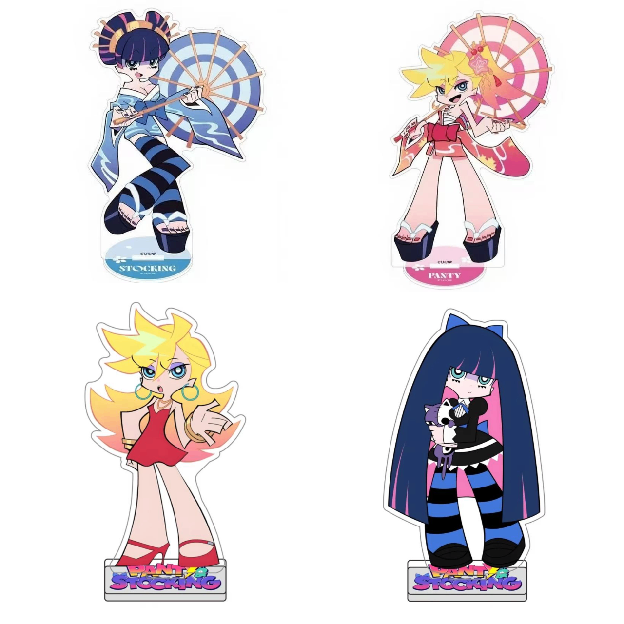 Anime Cosplay Roleplay - Anime Panty & Stocking with Garterbelt