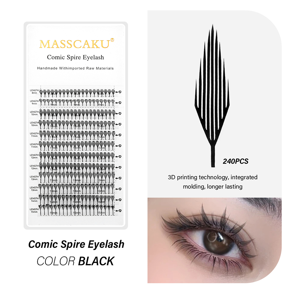 MASSCAKU Fox Comic Spire Lash  – обзор и цена Anime Cosplay Lashes