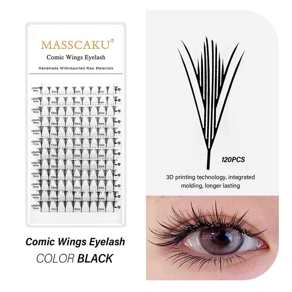 MASSCAKU Fox Comic Spire Lash  – обзор и цена Anime Cosplay Lashes