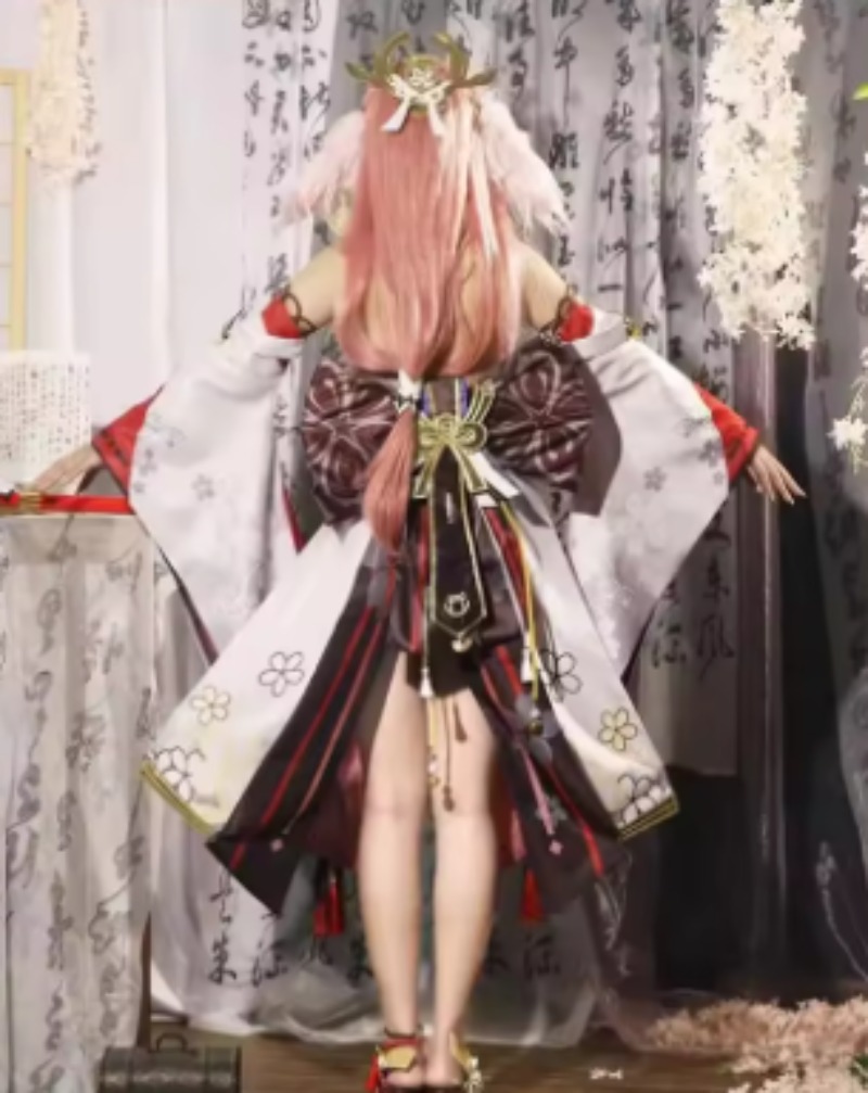 Genshin Impact Yae Miko Cospla – обзор и цена Anime Cosplay Kostüm