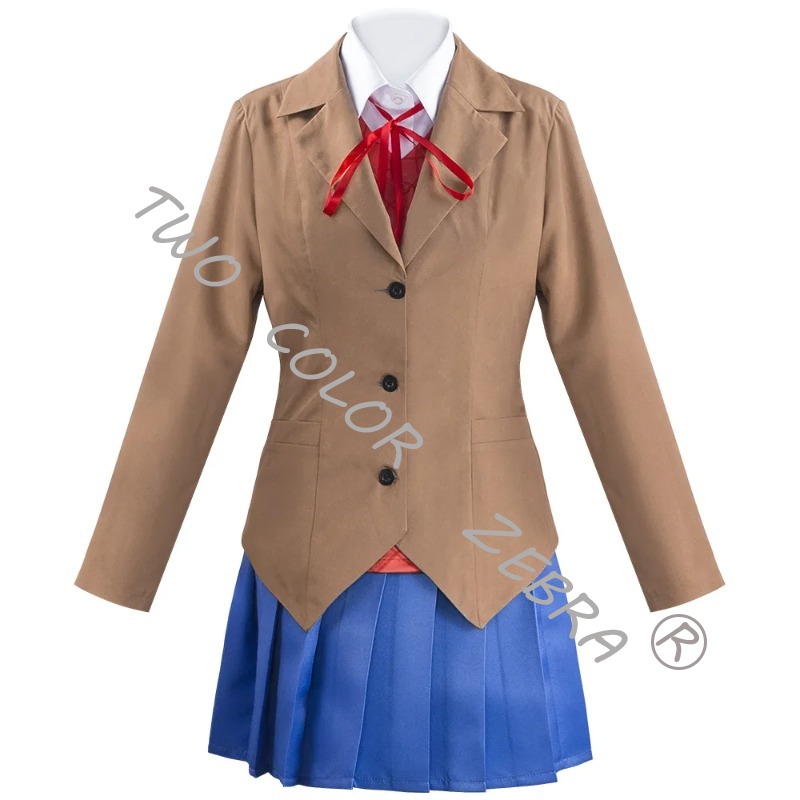 Doki Doki Literatur club Rolle – обзор и цена Anime Cosplay Kostüm