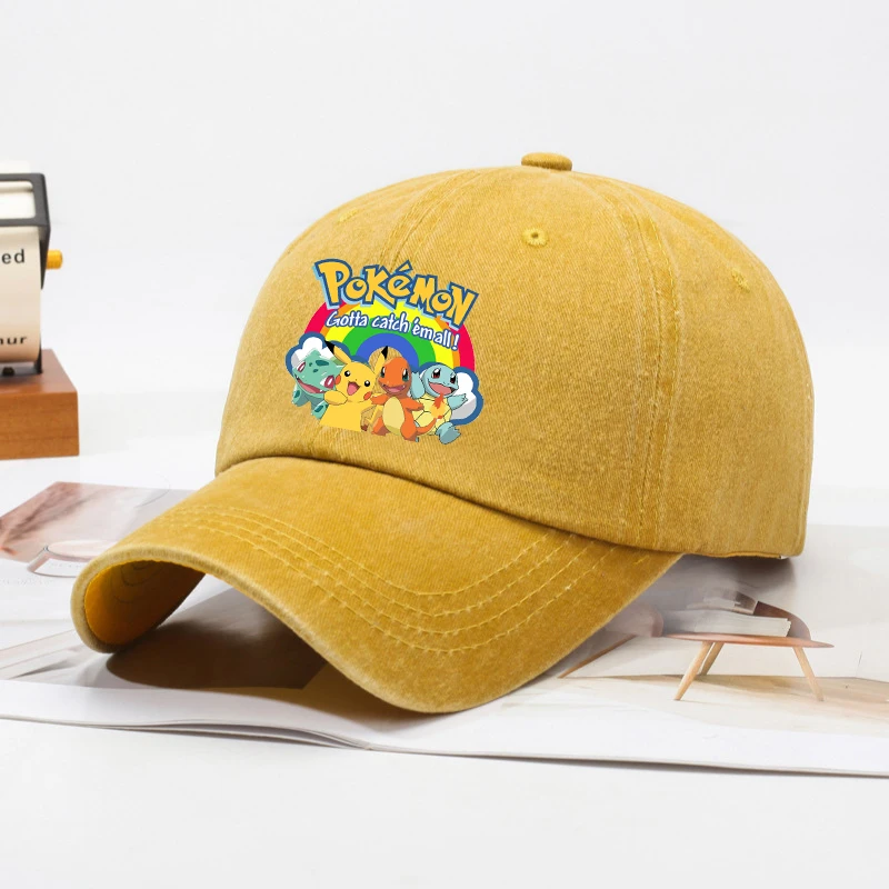 Children Baseball Cap Men Wome – обзор и цена Anime Cosplay Pokemon