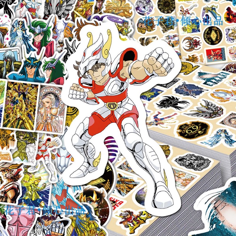 101Pcs Saint Seiya Anime Stick – обзор и цена Anime Cosplay Roleplay