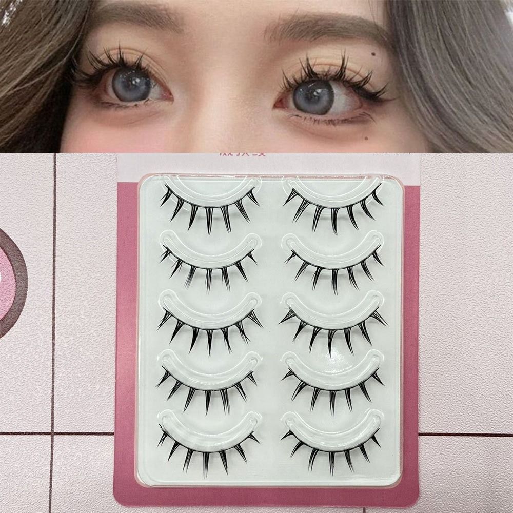 Faux Mink False Eyelashes 5 Pa – обзор и цена Anime Cosplay Lashes