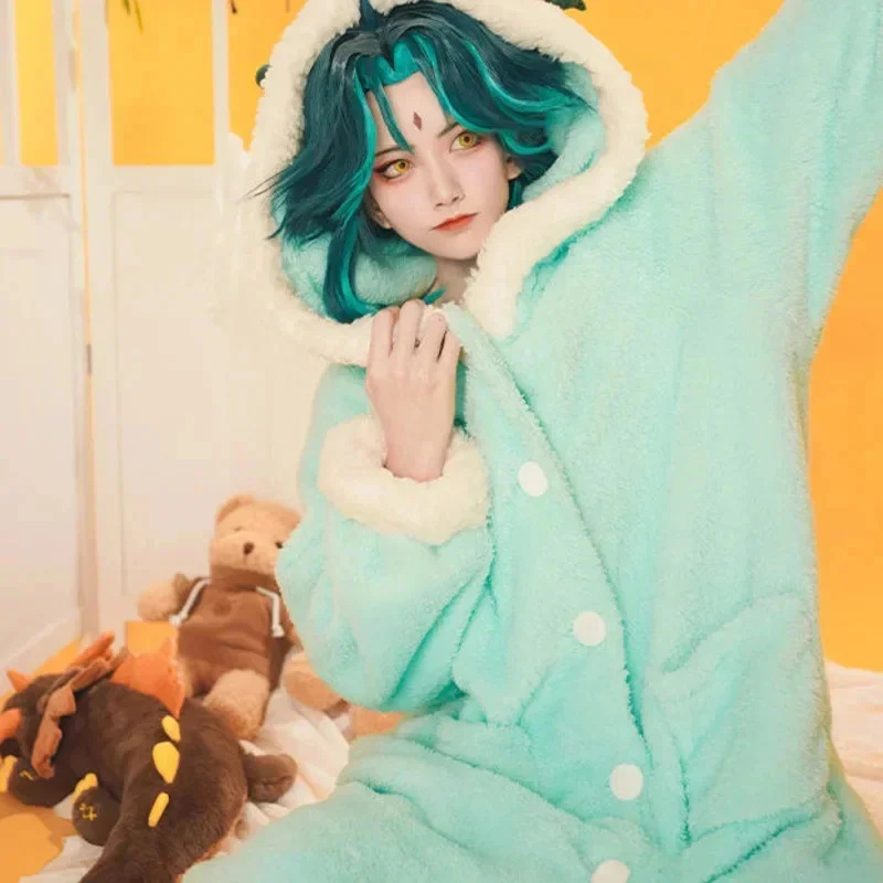 Genshin Impact Cosplay Pajama  – обзор и цена Anime Cosplay Thick