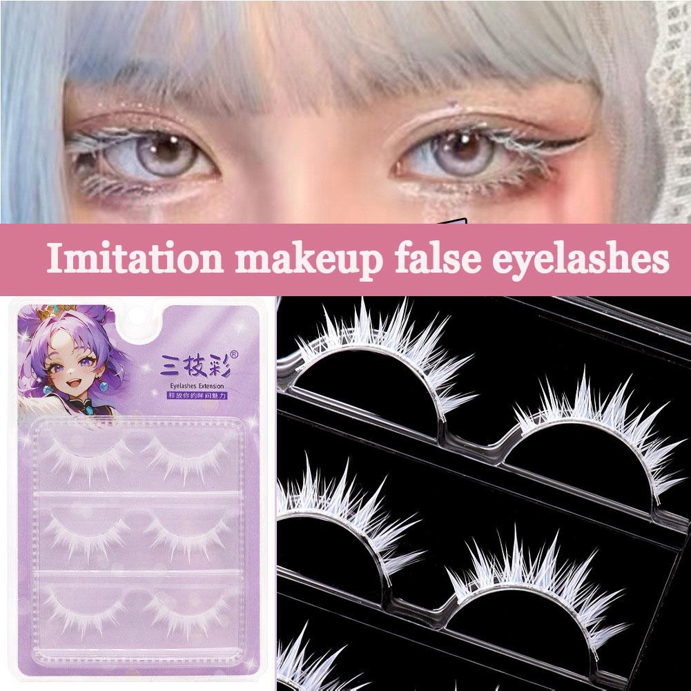White False Eyelashes Cosplay  – обзор и цена Anime Cosplay Lashes