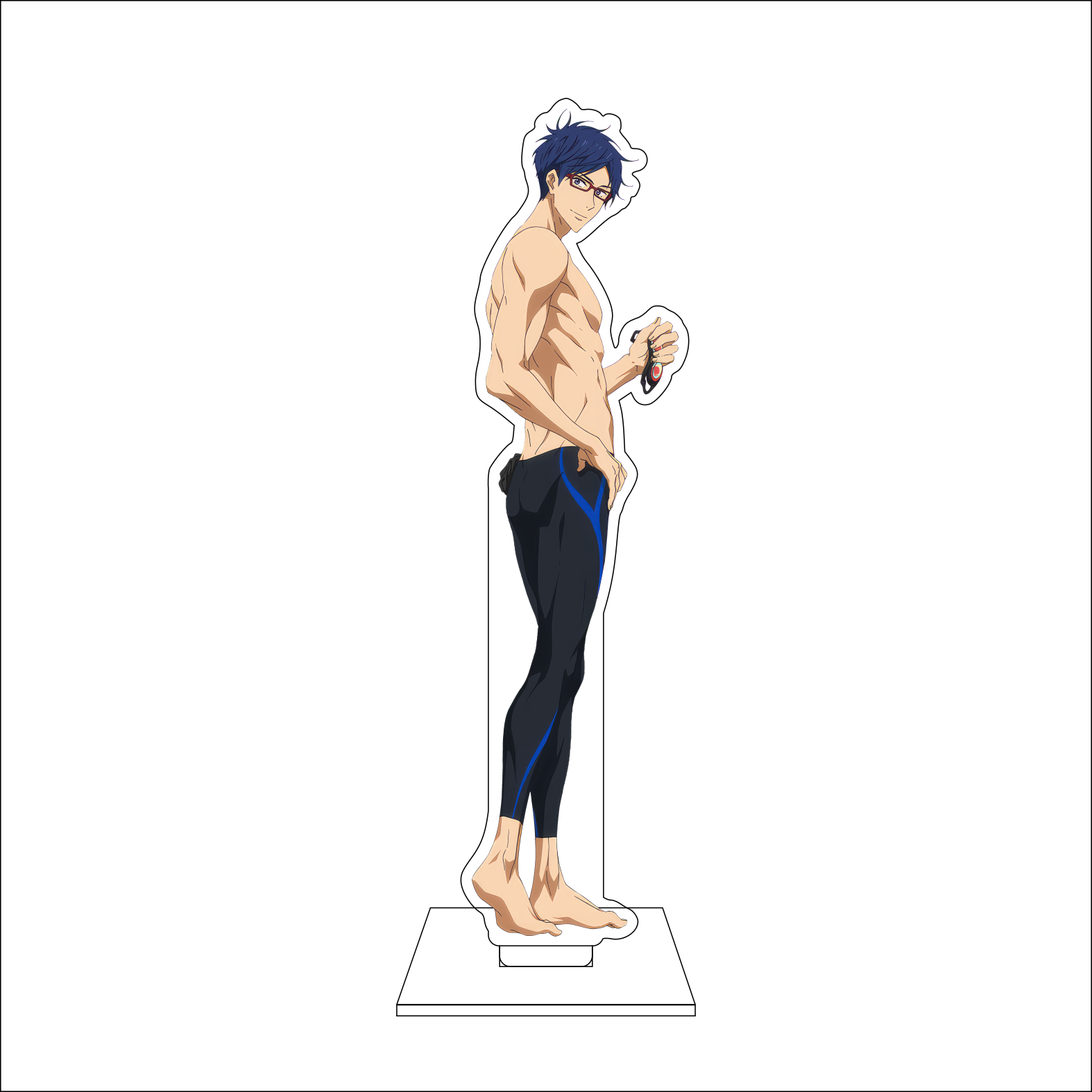 16CM Anime Free! Cosplay Acryl – обзор и цена Anime Cosplay Roleplay