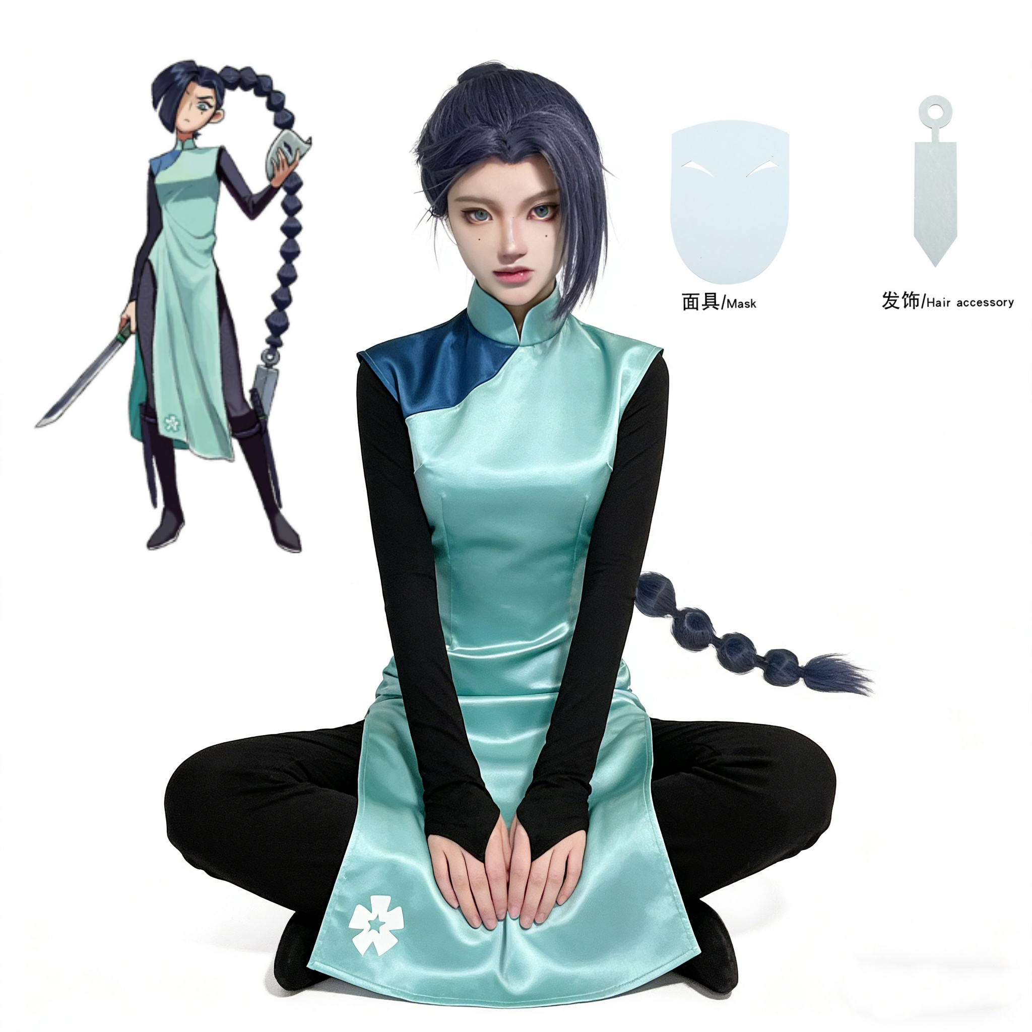 Anime Assassin Seven Scissor S – обзор и цена Anime Cosplay Dresses