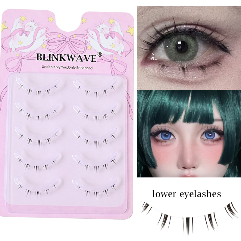Manga Lower Strip Lashes Natur – обзор и цена Anime Cosplay Lashes