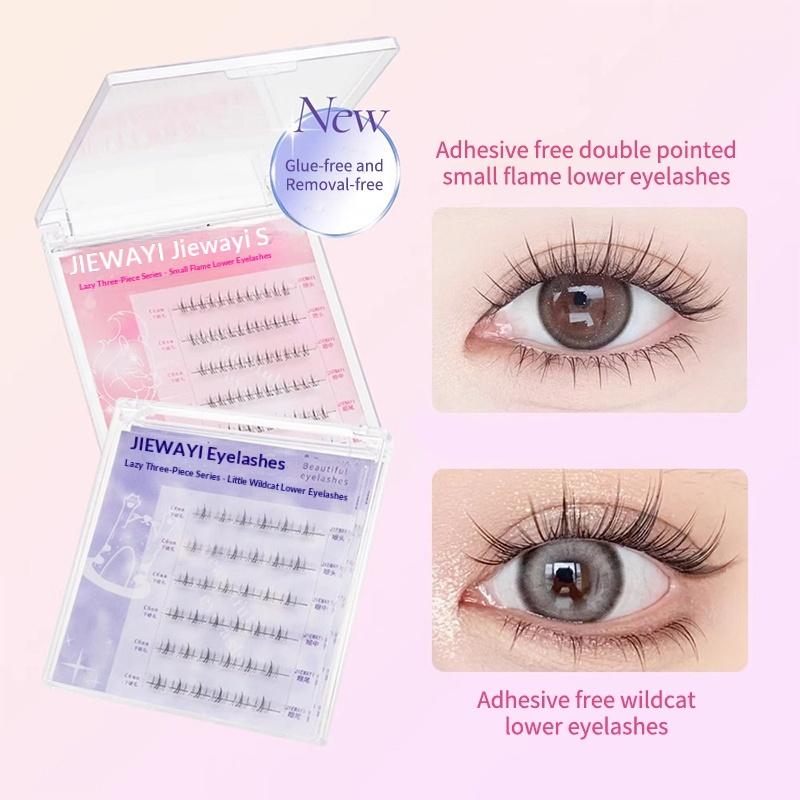 6 Rows Diy Segmented False Eye – обзор и цена Anime Cosplay Thick