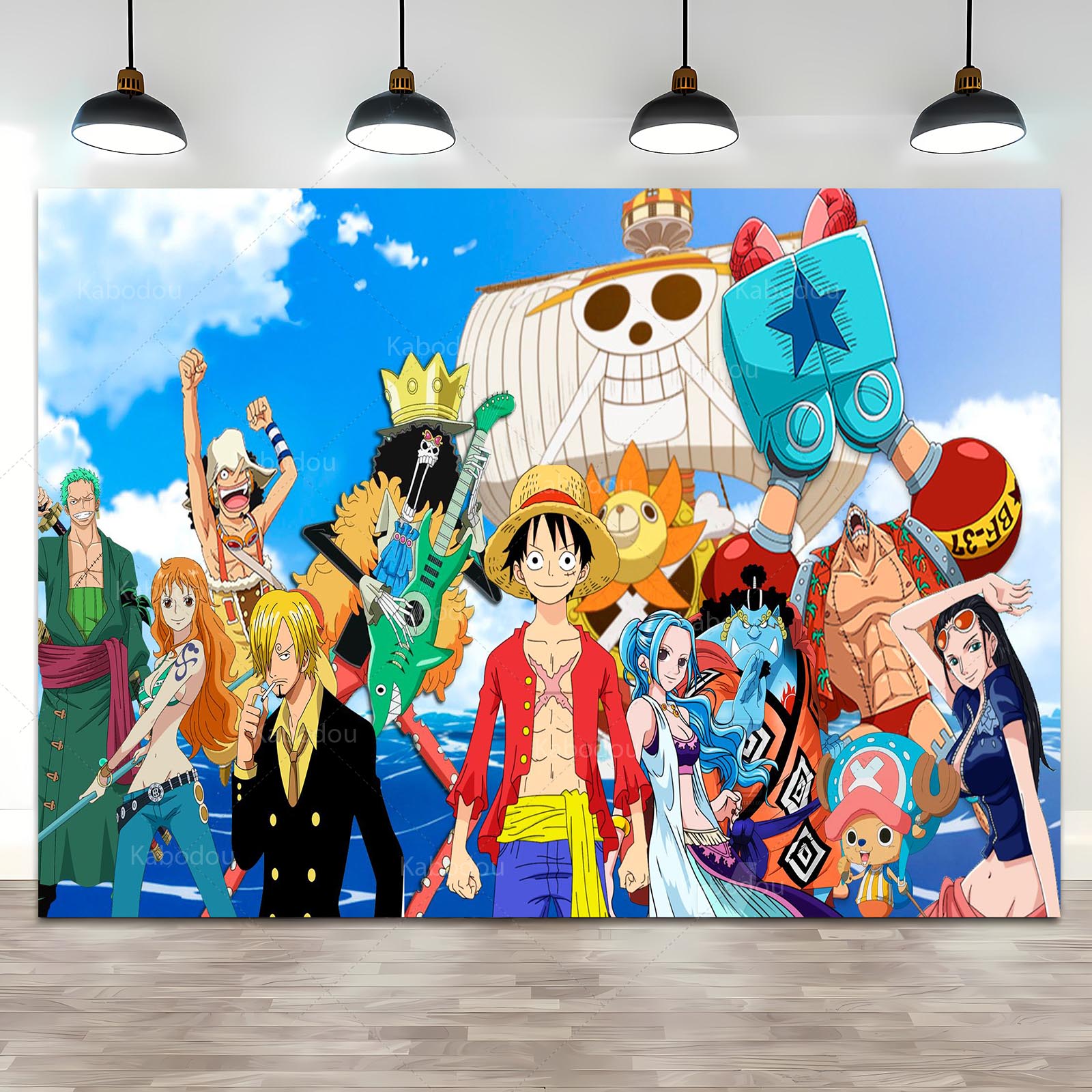 Anime One Piece Luffy Backdrop – обзор и цена Anime Cosplay Pokemon