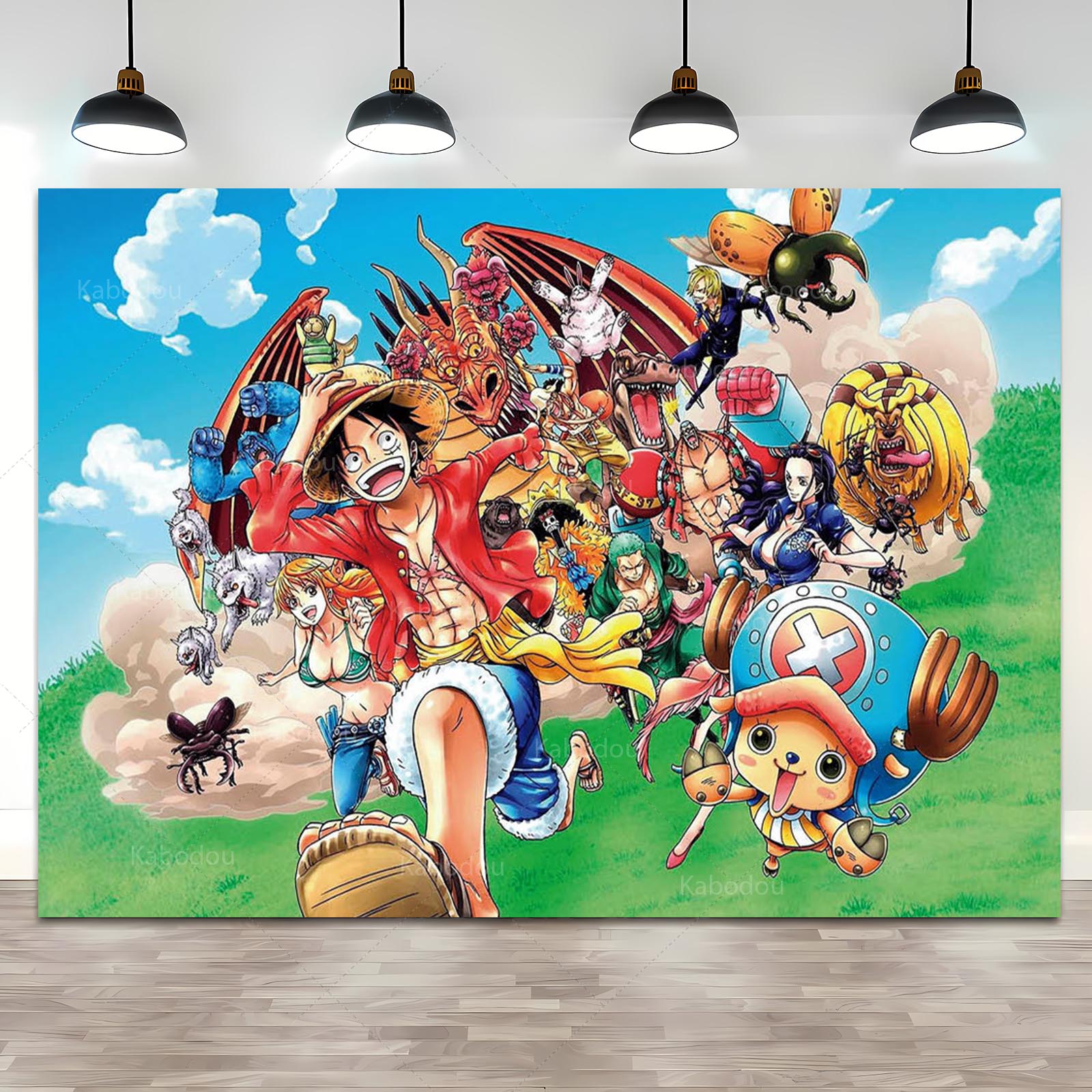 Anime One Piece Luffy Backdrop – обзор и цена Anime Cosplay Pokemon