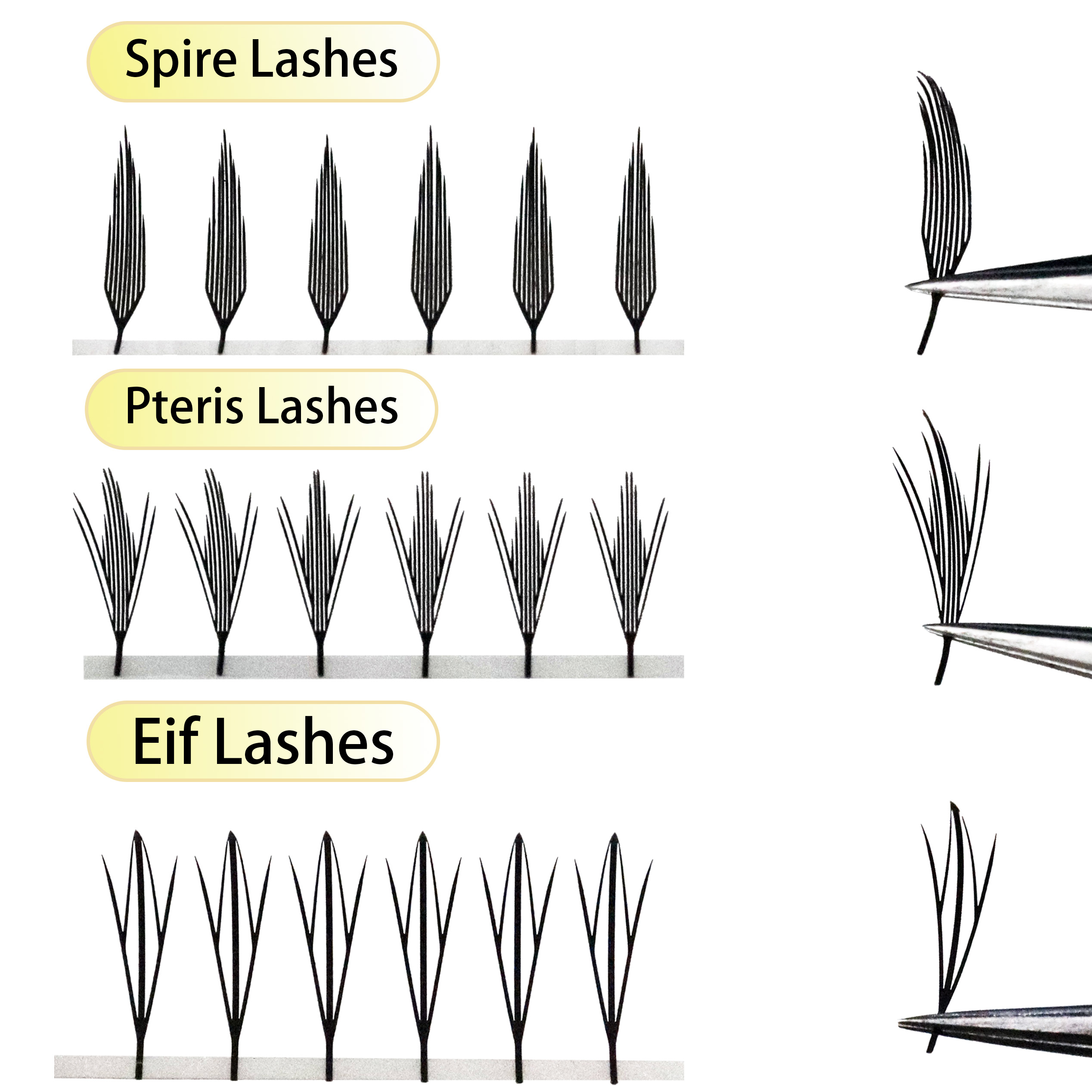 Comic Spire Eyelash Feather Sh – обзор и цена Anime Cosplay Lashes