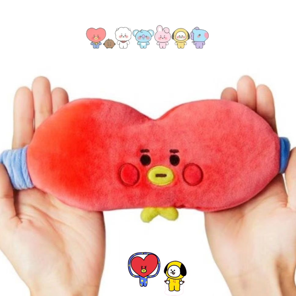 BT21 cartoon cute plush doll e – обзор и цена Anime Cosplay Mask