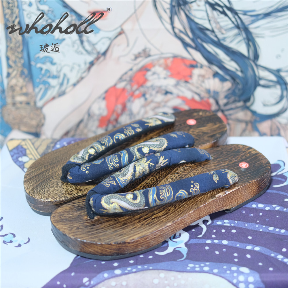 Man Wooden Clogs Slippers Wome – обзор и цена Anime Cosplay Thick