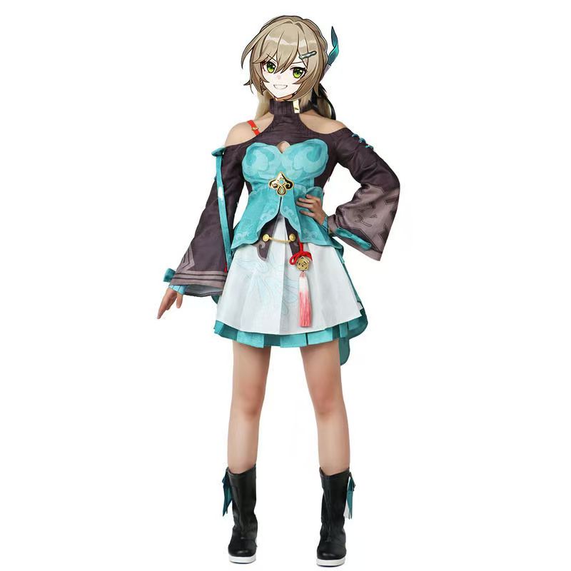 Qingque Cosplay Costume Anime  – обзор и цена Anime Cosplay Kostüm
