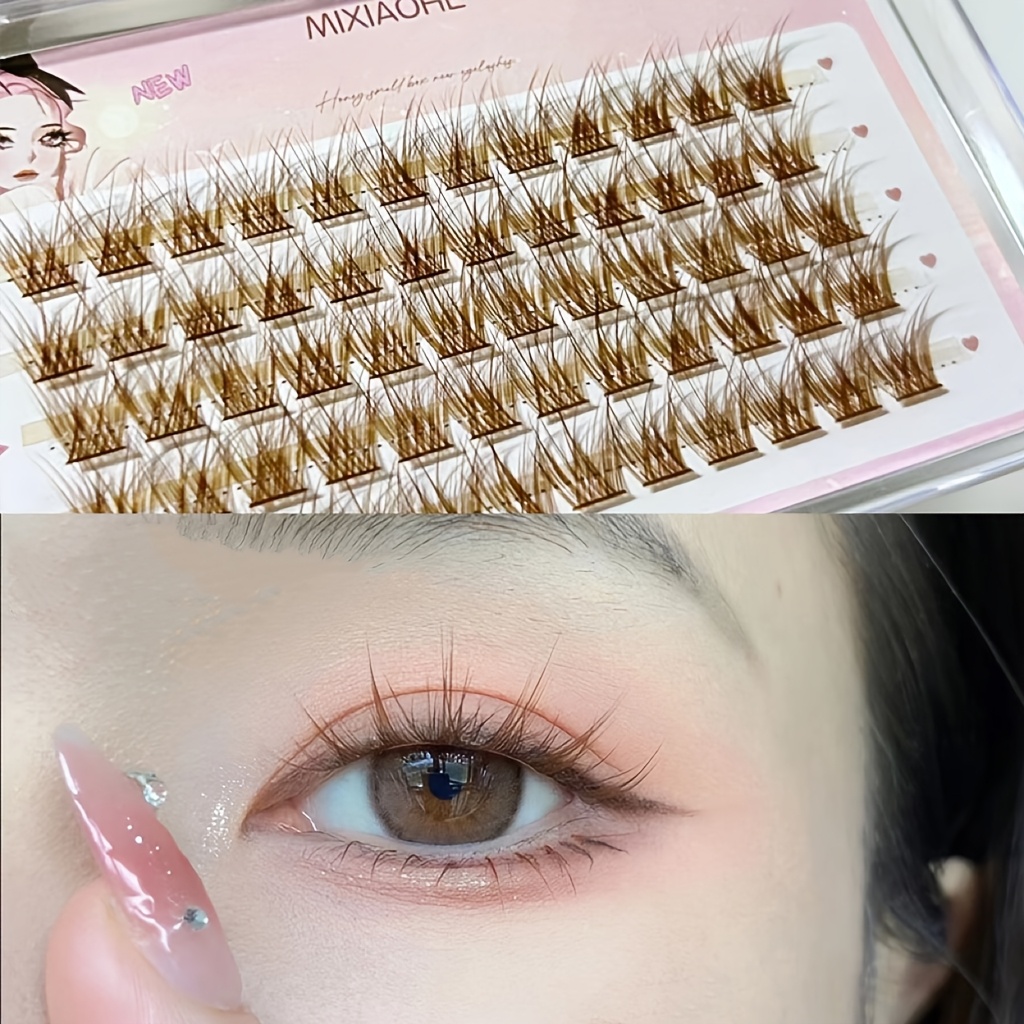 Mixiaohe Colorful Eyelashes 60 – обзор и цена Anime Cosplay Lashes