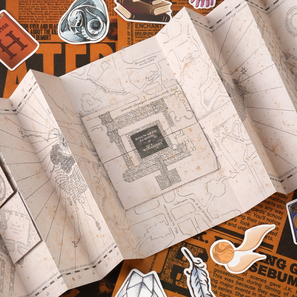 1PC Map Of The Marauder's Scho – обзор и цена Anime Cosplay Roleplay